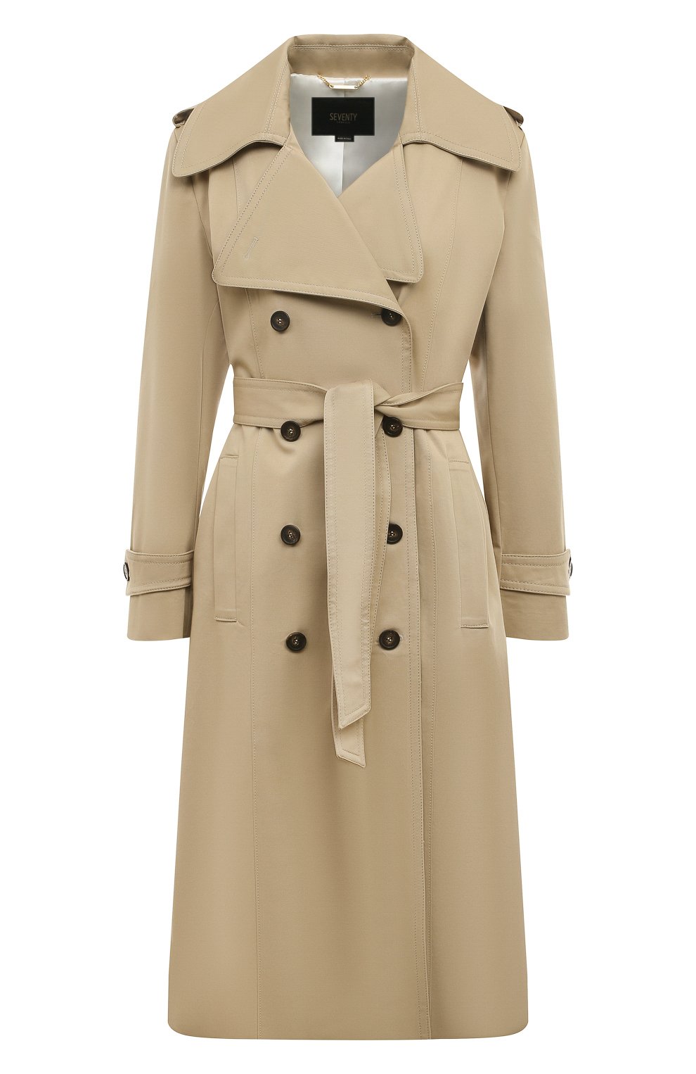 Хлопковый тренч SEVENTY VENEZIA, арт. CP0513, фото 1