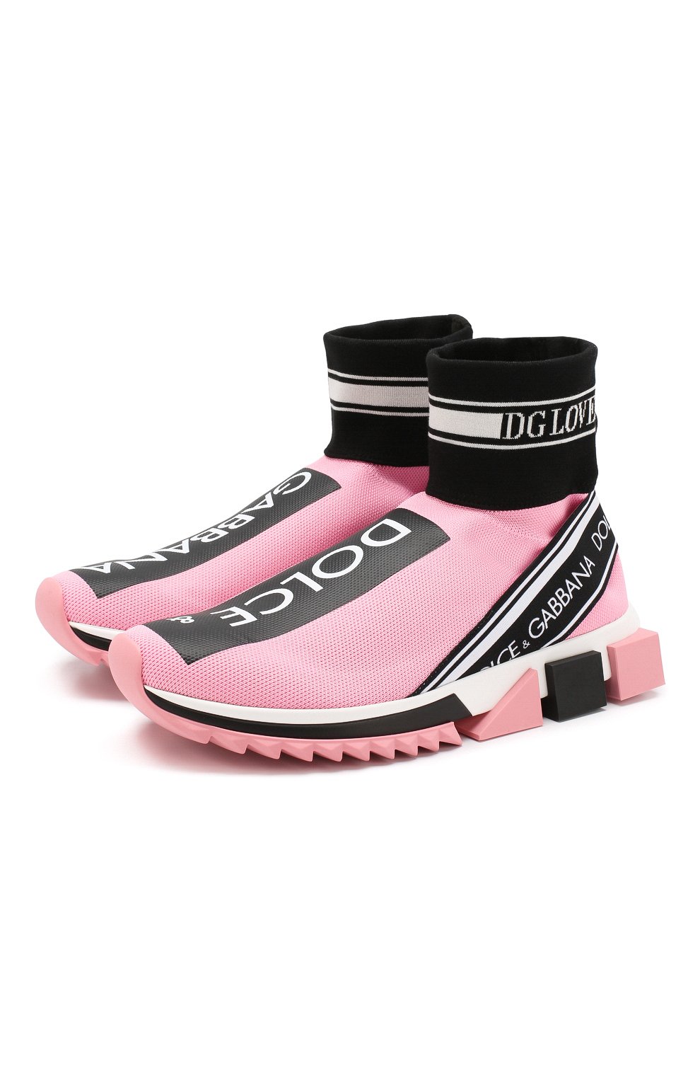 Текстильные кроссовки sorrento DOLCE & GABBANA, арт. CK1645/AZ708, фото 1