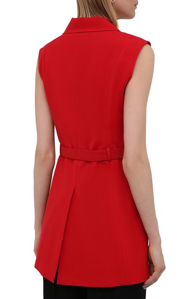 Жилет VALENTINO красного цвета по цене 246000 руб., арт. WB3CF0A06DP, фото 4 Жилет VALENTINO, арт. WB3CF0A06DP, фото 4