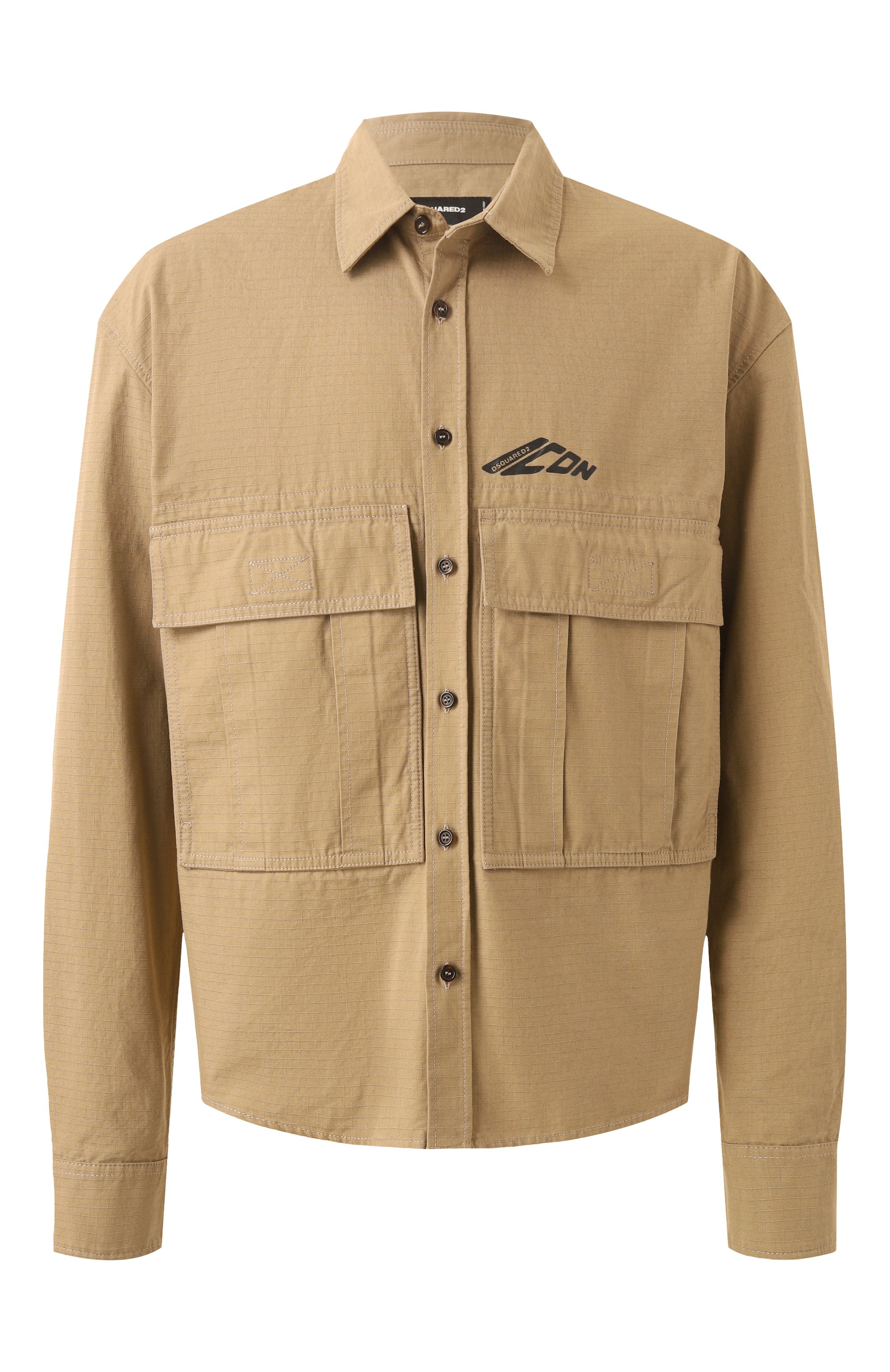 Хлопковая рубашка icon DSQUARED2, арт. S79DL0052/D35224, фото 1