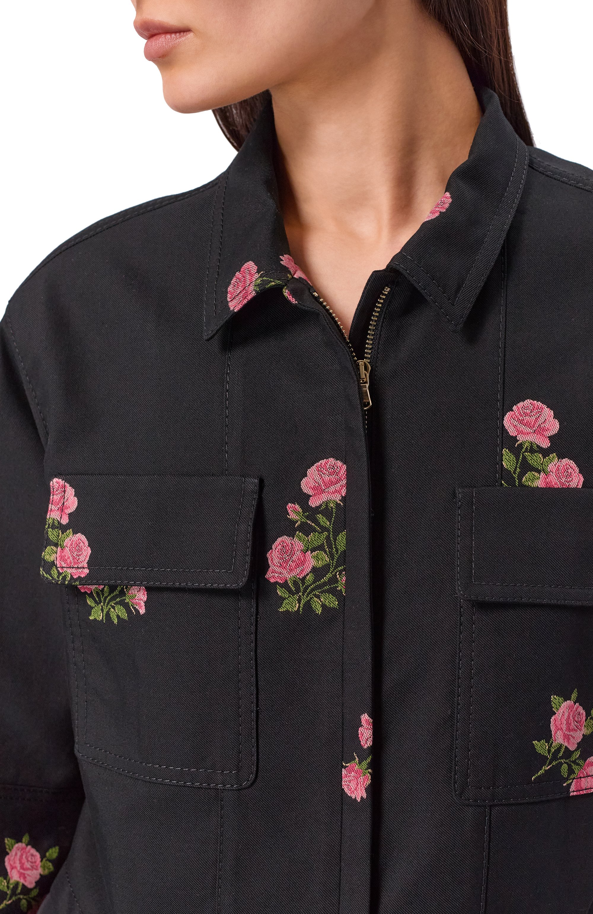 Хлопковая куртка GIAMBATTISTA VALLI, арт. 26SSRVCA6002/24GAB, фото 5