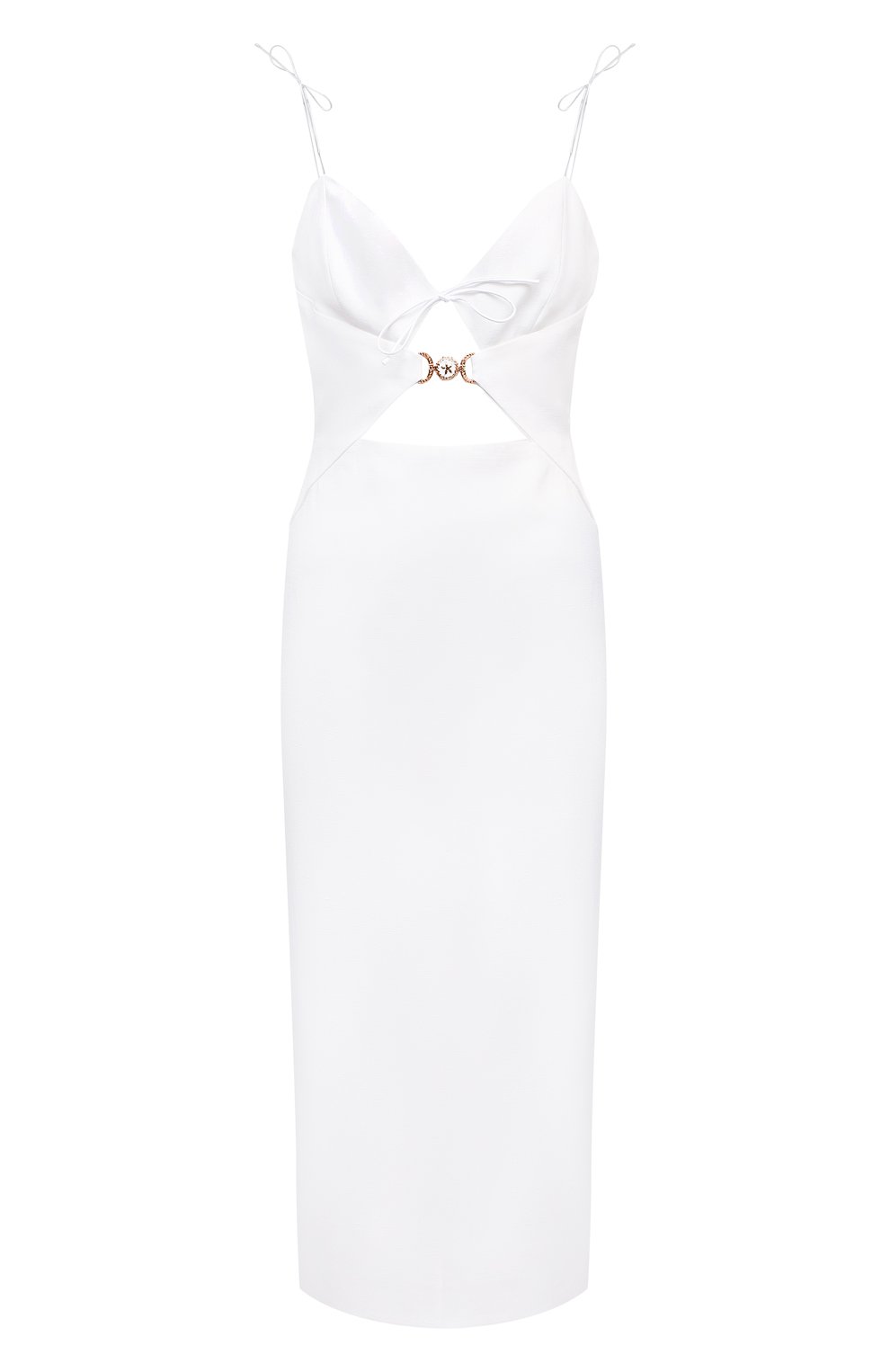 Платье из вискозы и льна VERSACE, арт. A89054/1F00918, фото 1