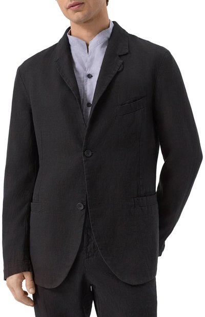 Льняной пиджак HANNES ROETHER, арт. ZUN22DER.602/, фото 4