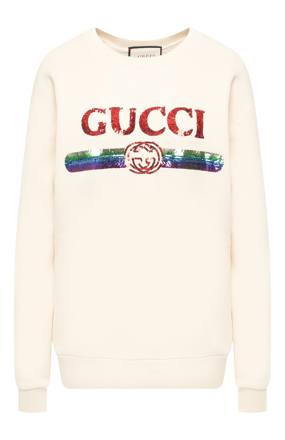 Хлопковый пуловер GUCCI, арт. 469250/XJASD, фото 1