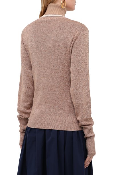 Водолазка из шерсти и шелка CHLOÉ, арт. CHC20AMP51620, фото 4