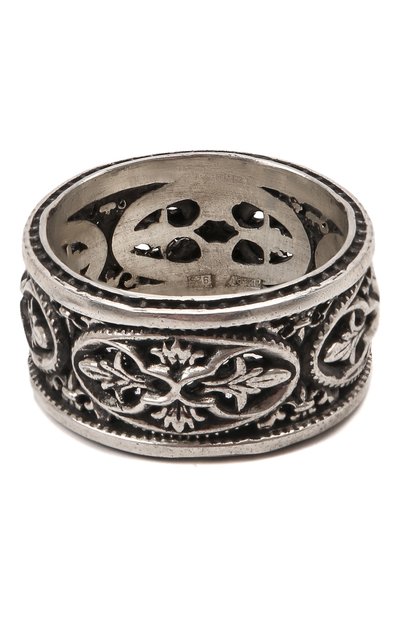 Кольцо акантус GL JEWELRY серебряного цвета по цене 11000 руб., арт. M700001-S97-01, фото 1 Кольцо акантус GL JEWELRY, арт. M700001-S97-01, фото 1