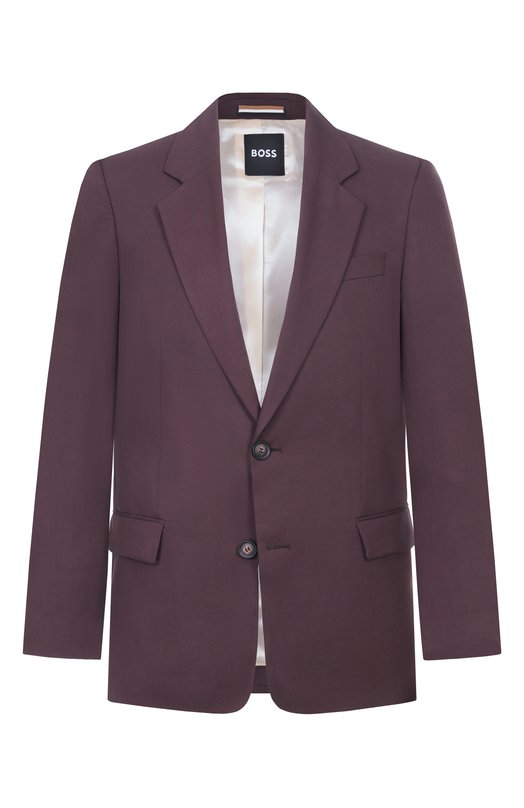 Пиджак из лиоцелла BOSS 50562362 Коричневый 50562362