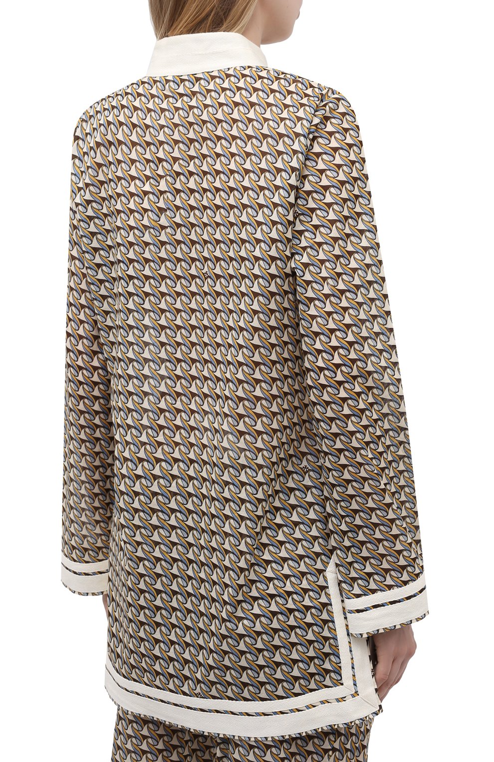 Хлопковая туника TORY BURCH, арт. 87522, фото 4
