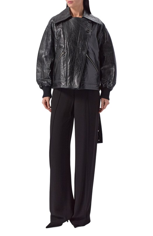 Кожаная куртка Co 6457ABCL-PS26 Чёрный  6457ABCL-PS26 Фото 3