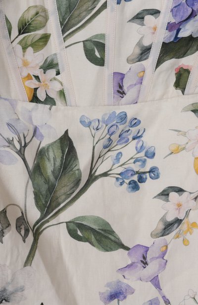 Платье из вискозы и льна MAISON AVA, арт. MA-SS25-GT01/12-14, фото 3