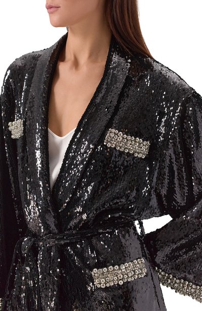 Жакет с отделкой пайетками ZUHAIR MURAD, арт. PTU25035/EMSE013, фото 4