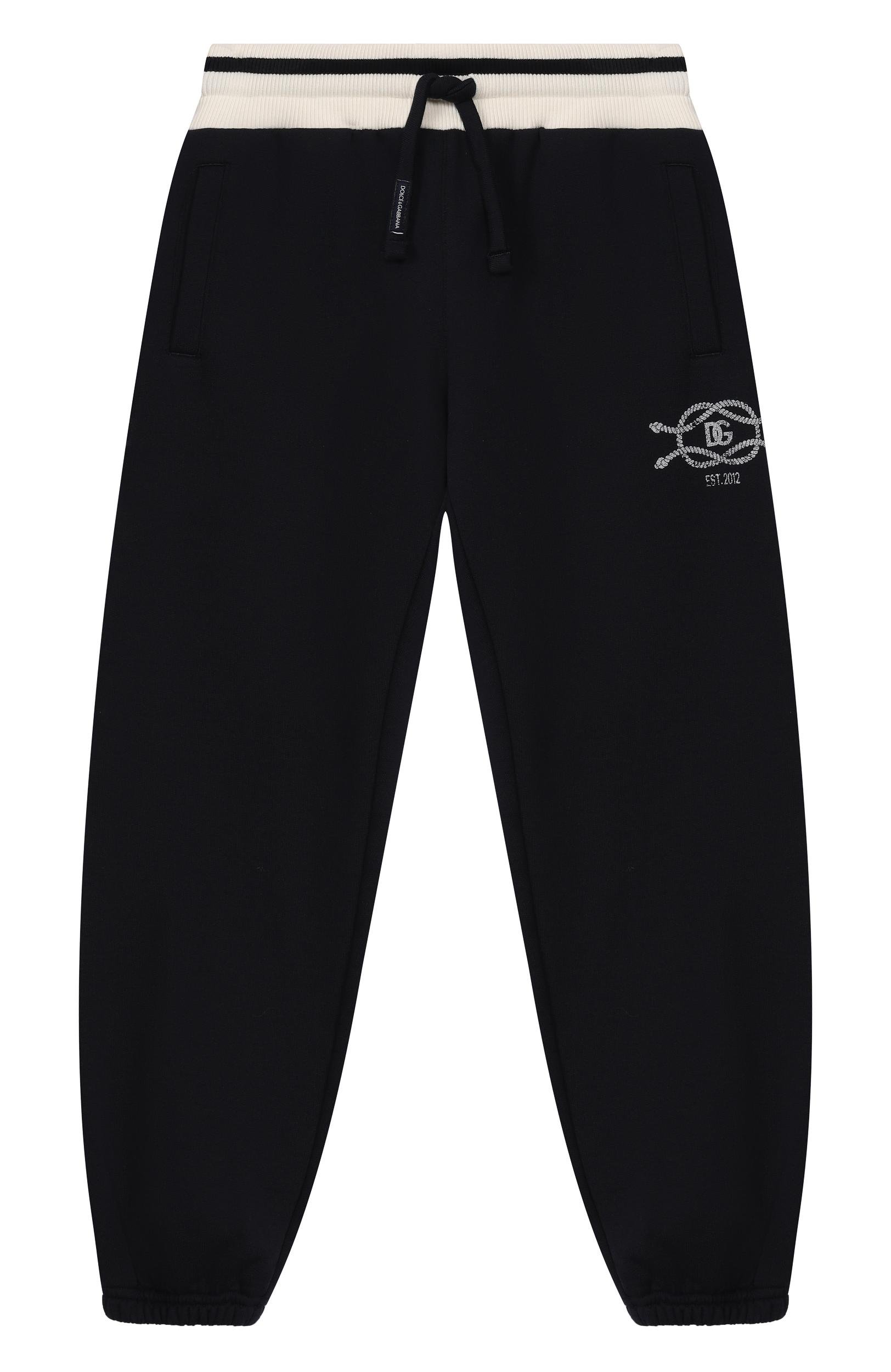 Хлопковые джоггеры DOLCE & GABBANA, арт. L4JPLW/G7QMX, фото 1