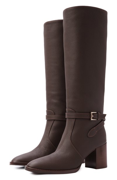 Женские кожаные сапоги varenne 70 GIANVITO ROSSI, арт. G80005.70CU0.LX0M0KA
