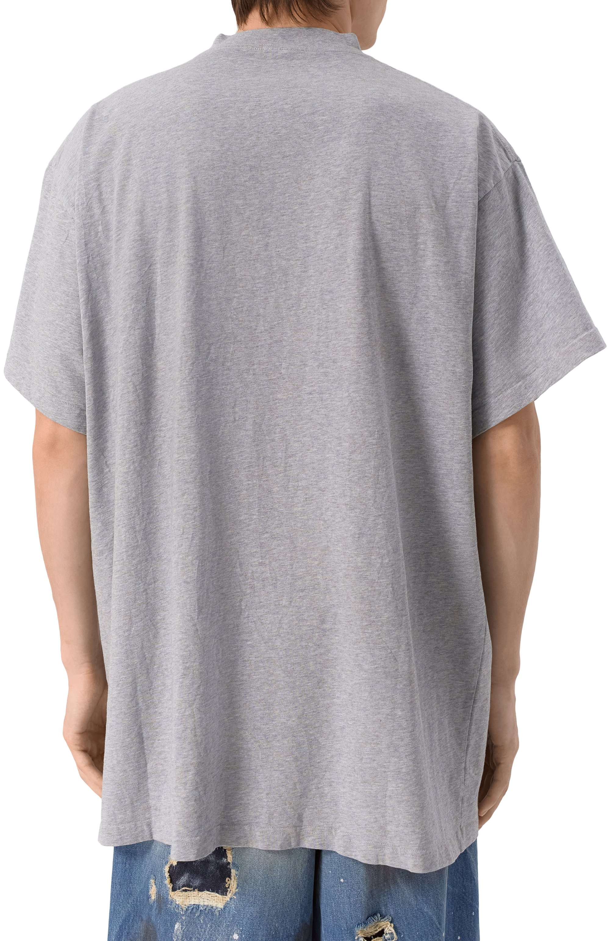 Хлопковая футболка BALENCIAGA, арт. 787349/TRVH5, фото 4