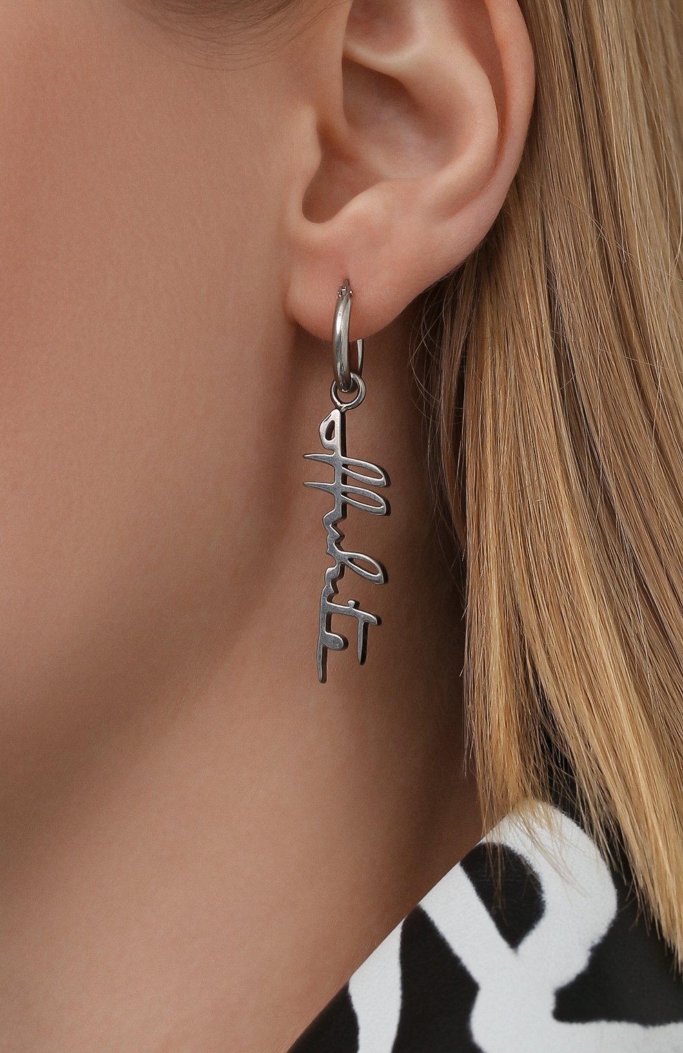 Серьги OFF-WHITE, арт. 0W0D069S21MET0017218, фото 2