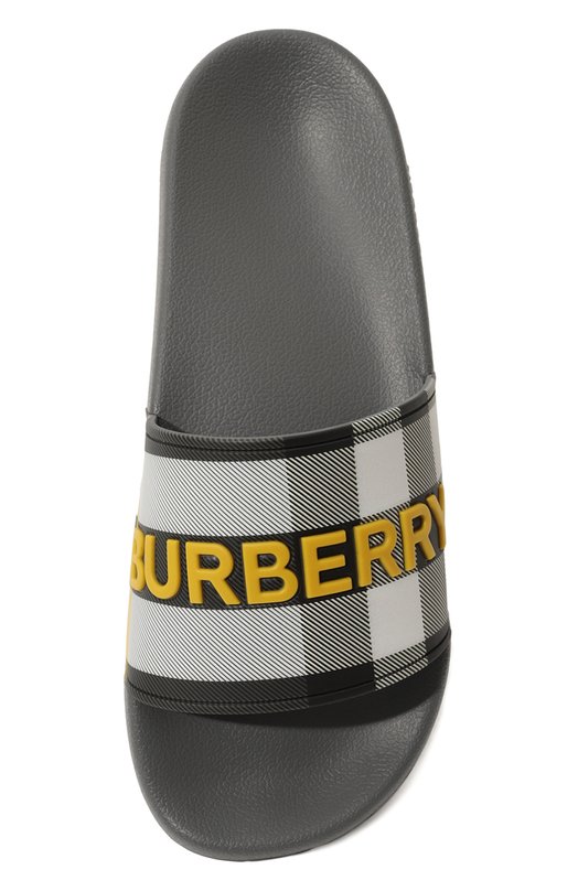 Шлепанцы Burberry 8062958 Серый  8062958 Фото 4
