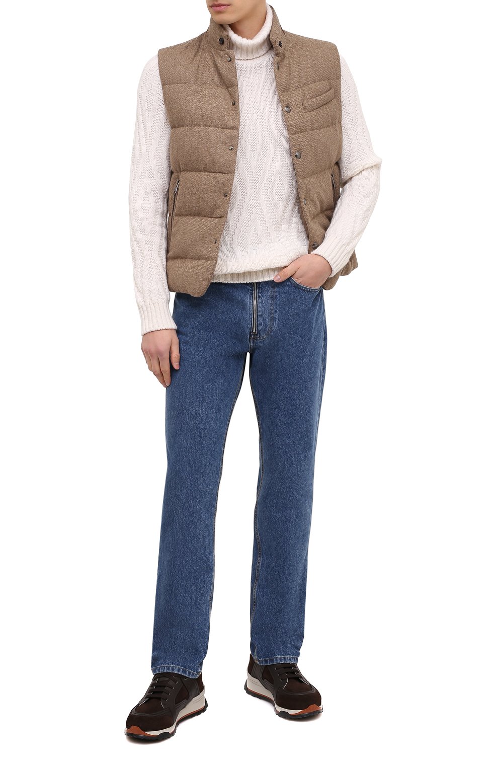 Комбинированные кроссовки ZEGNA, арт. A4670X-LHKUM, фото 2