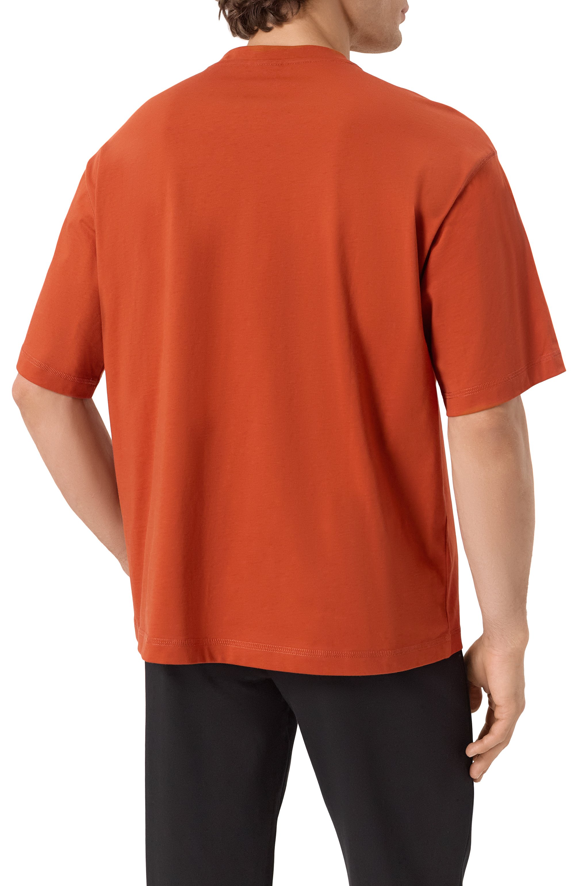 Хлопковая футболка EA7, арт. 7M000121/AF12874, фото 4