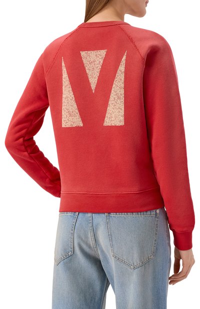 Хлопковый свитшот VALENTINO, арт. 7B3MF24P9GM, фото 4