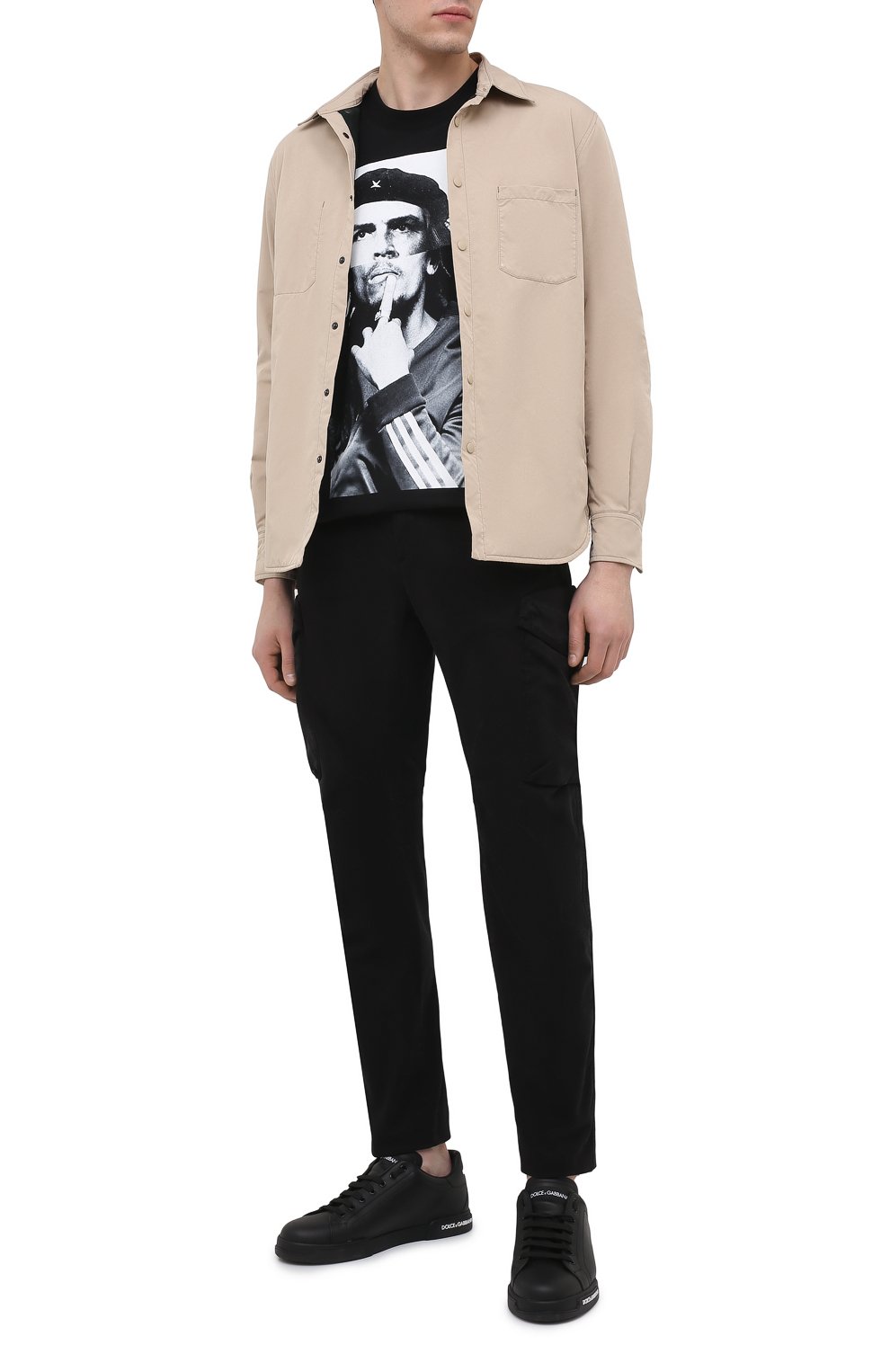 Хлопковая футболка  DIEGO VENTURINO, арт. FW20-DV TS CGM07, фото 2