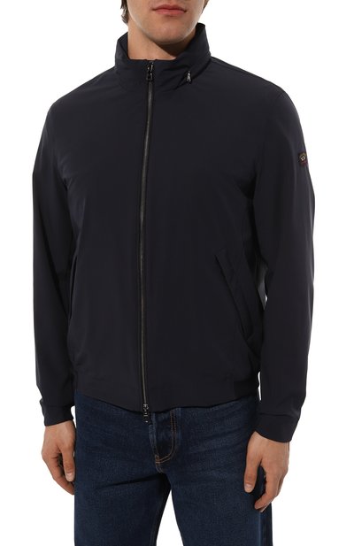 Бомбер PAUL&SHARK темно-синего цвета по цене 95450 руб., арт. 23412253, фото 3 Бомбер PAUL&SHARK, арт. 23412253, фото 3