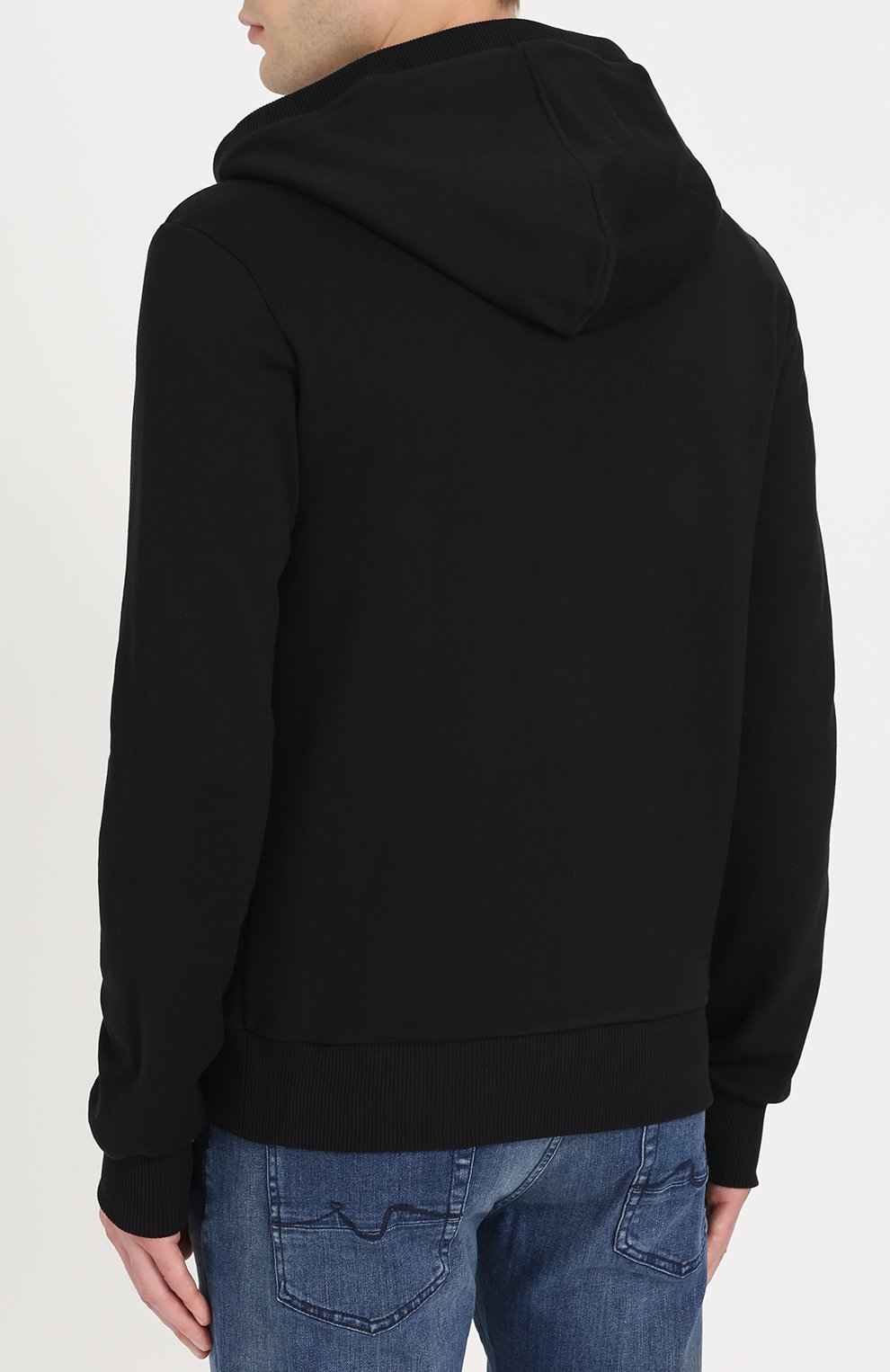 Хлопковая толстовка на молнии с капюшоном DOLCE & GABBANA, арт. 0101/G9IF0T/G7JYX, фото 5