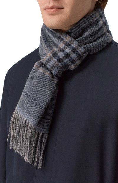Мужской кашемировый шарф CORNELIANI, арт. 28B344/2A29014
