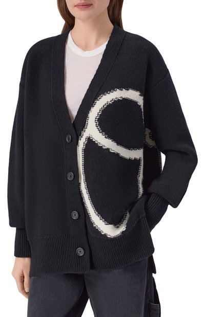 Шерстяной кардиган OFF-WHITE, арт. 0WHB04LF25KNI001, фото 3