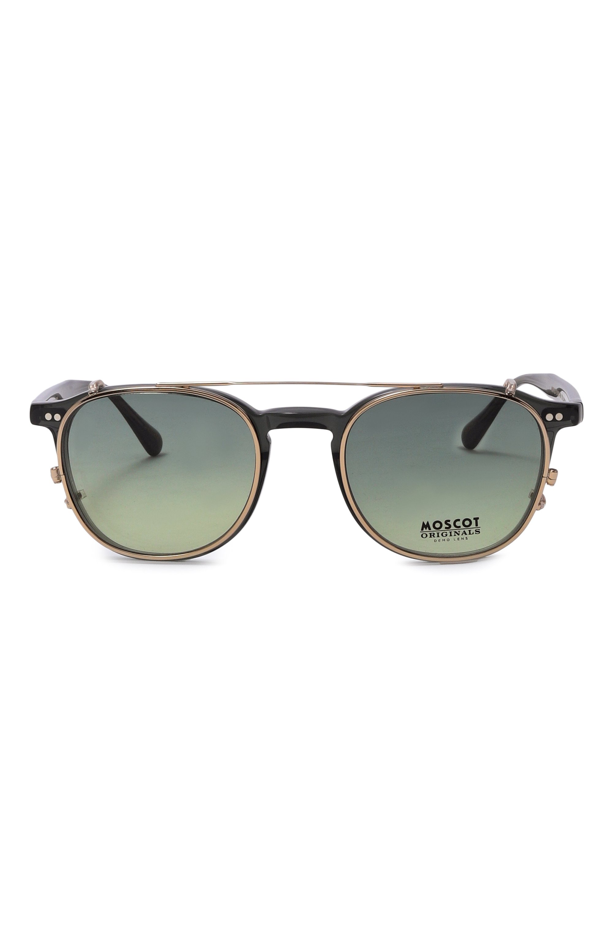 Оправа с клипоном MOSCOT серого цвета по цене 59950 руб., арт. ARTHUR DARK GREY/F0REST W00D CLIP, фото 4 Оправа с клипоном MOSCOT, арт. ARTHUR DARK GREY/F0REST W00D CLIP, фото 4