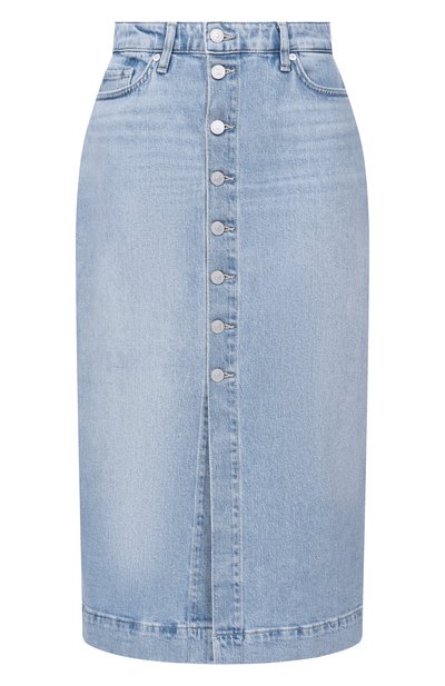 Женская джинсовая юбка amber midi skirt 7 FOR ALL MANKIND, арт. 7U400C10-1ZW