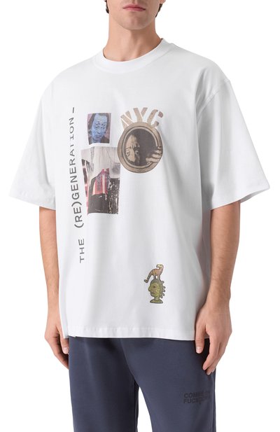 Хлопковая футболка ISABEL BENENATO, арт. UJ12PF25, фото 3