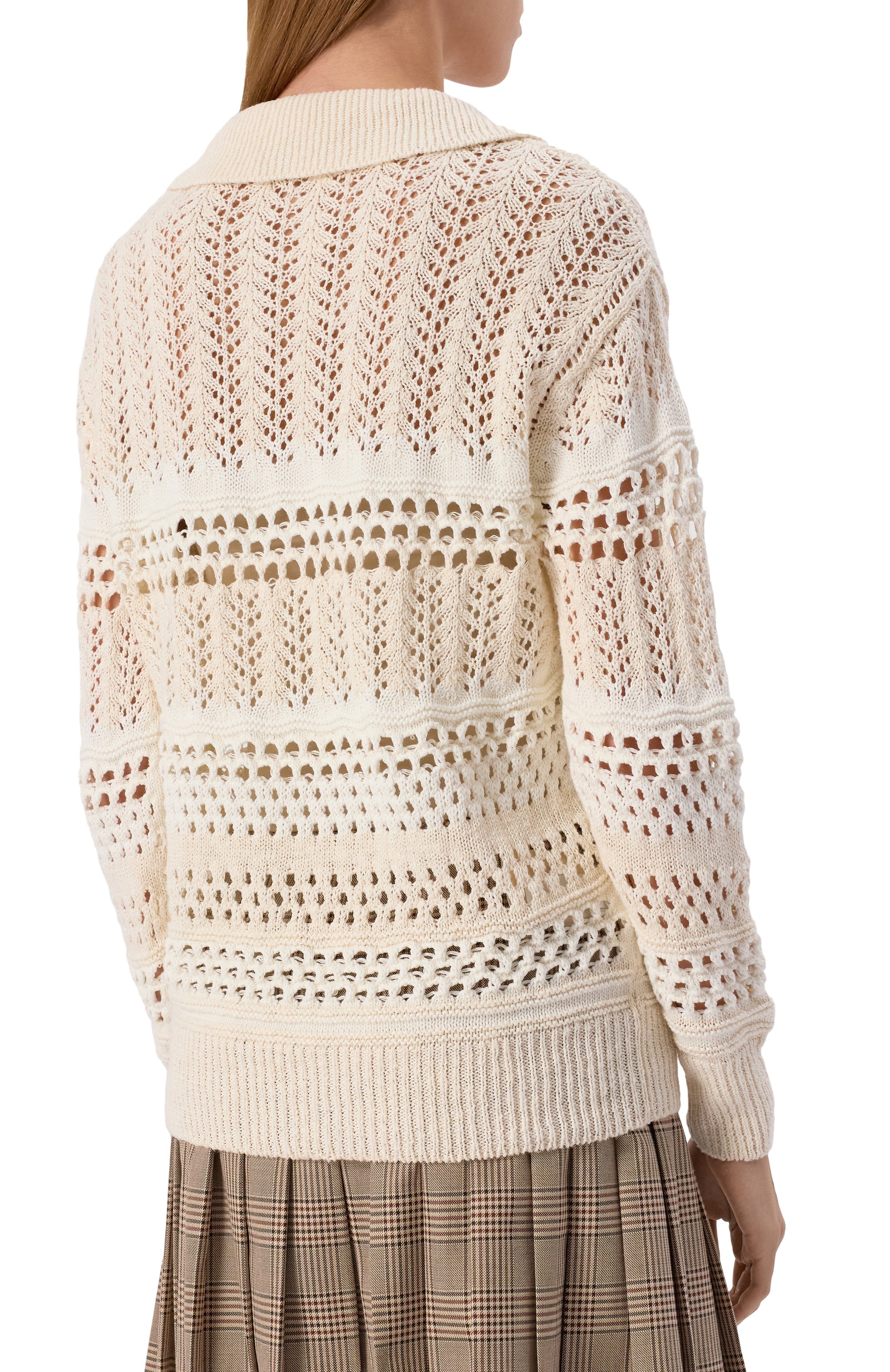 Пуловер изо льна и хлопка PINKO, арт. 104946/A2FP, фото 4