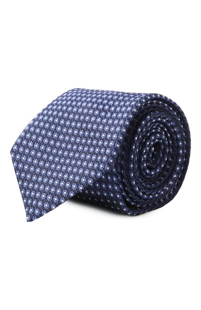 Мужской шелковый галстук CANALI, арт. 18/HJ04240