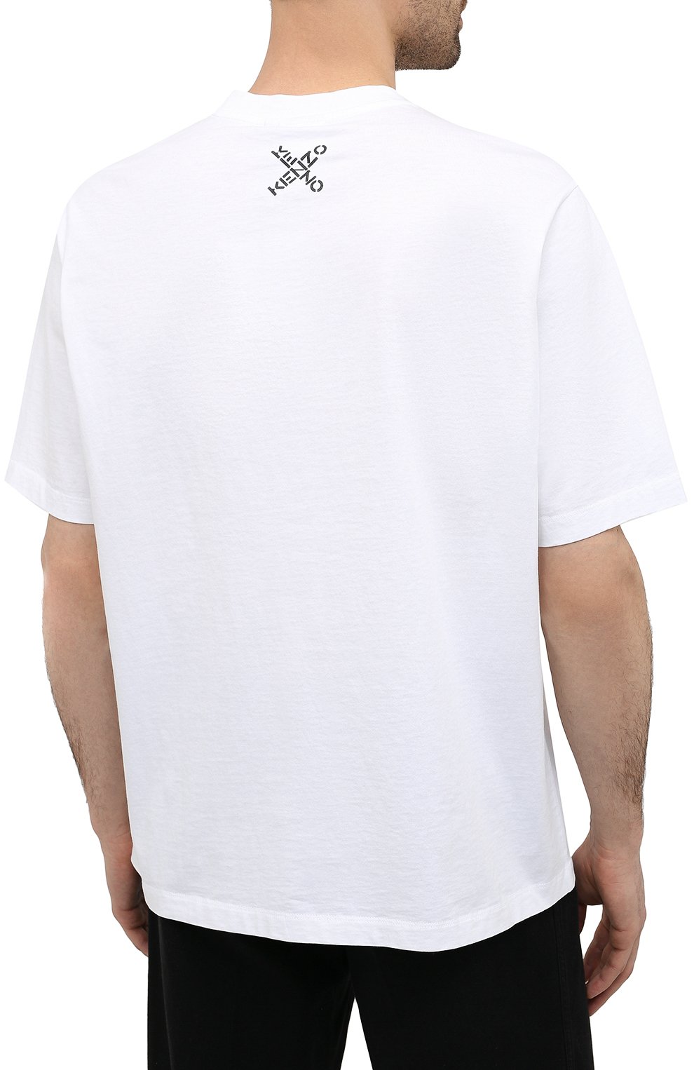 Хлопковая футболка kenzo sport KENZO, арт. FA65TS5024SJ, фото 4
