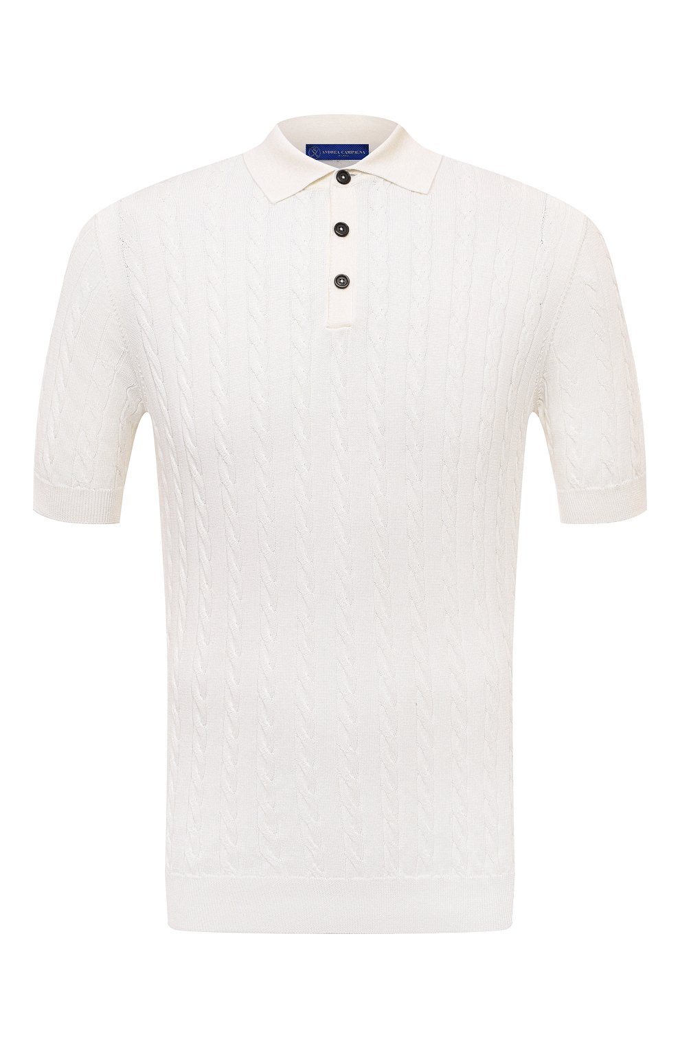 Хлопковое поло ANDREA CAMPAGNA, арт. P24-M7109, фото 1