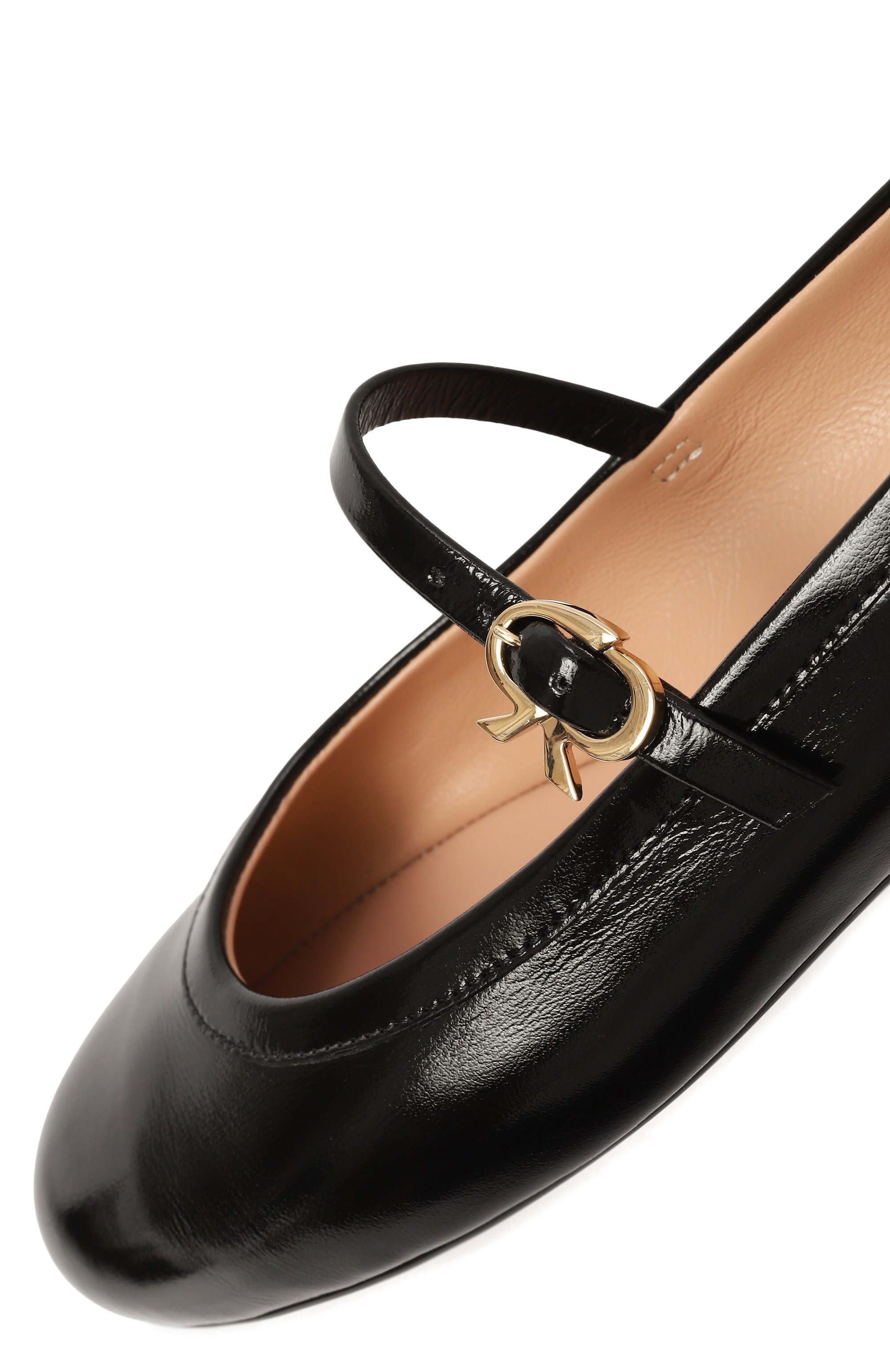 Кожаные балетки carla GIANVITO ROSSI, арт. G22223.05G0M.NUINER0, фото 7