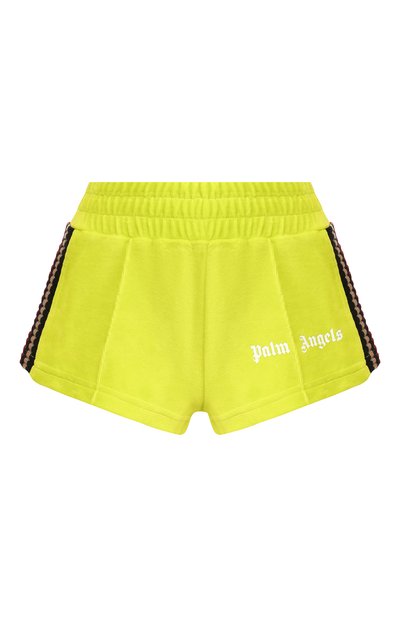 Женские хлопковые шорты PALM ANGELS, арт. PWCB003E194690024101