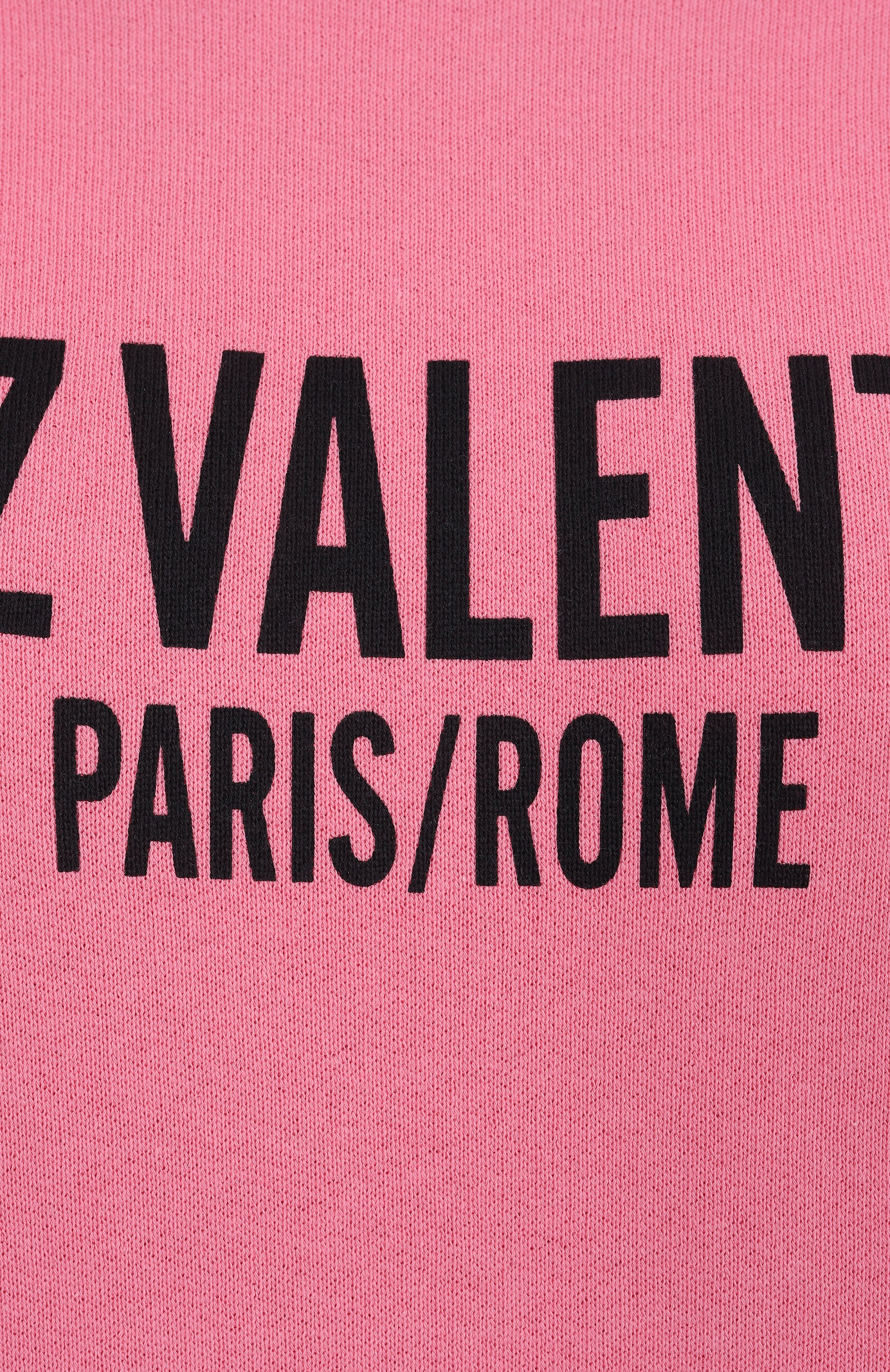 Хлопковое худи VALENTINO, арт. 6B3MF24D960, фото 6