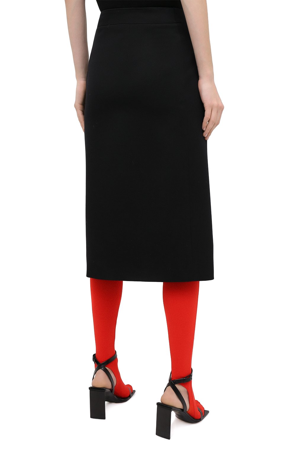Шерстяная юбка BALENCIAGA, арт. 642174/TJT24, фото 4