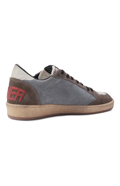 Замшевые кеды ball star GOLDEN GOOSE DELUXE BRAND, арт. GMF00117.F007496, фото 5