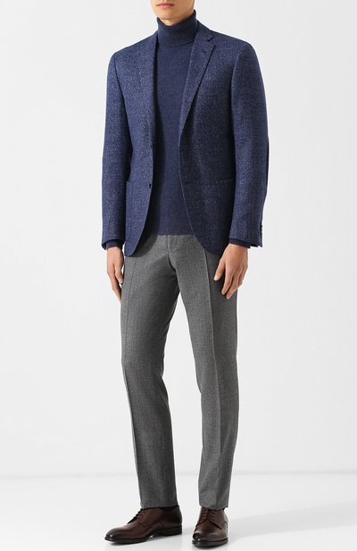 Однотонная кашемировая водолазка CORNELIANI, арт. 00M531-0025185/00, фото 2