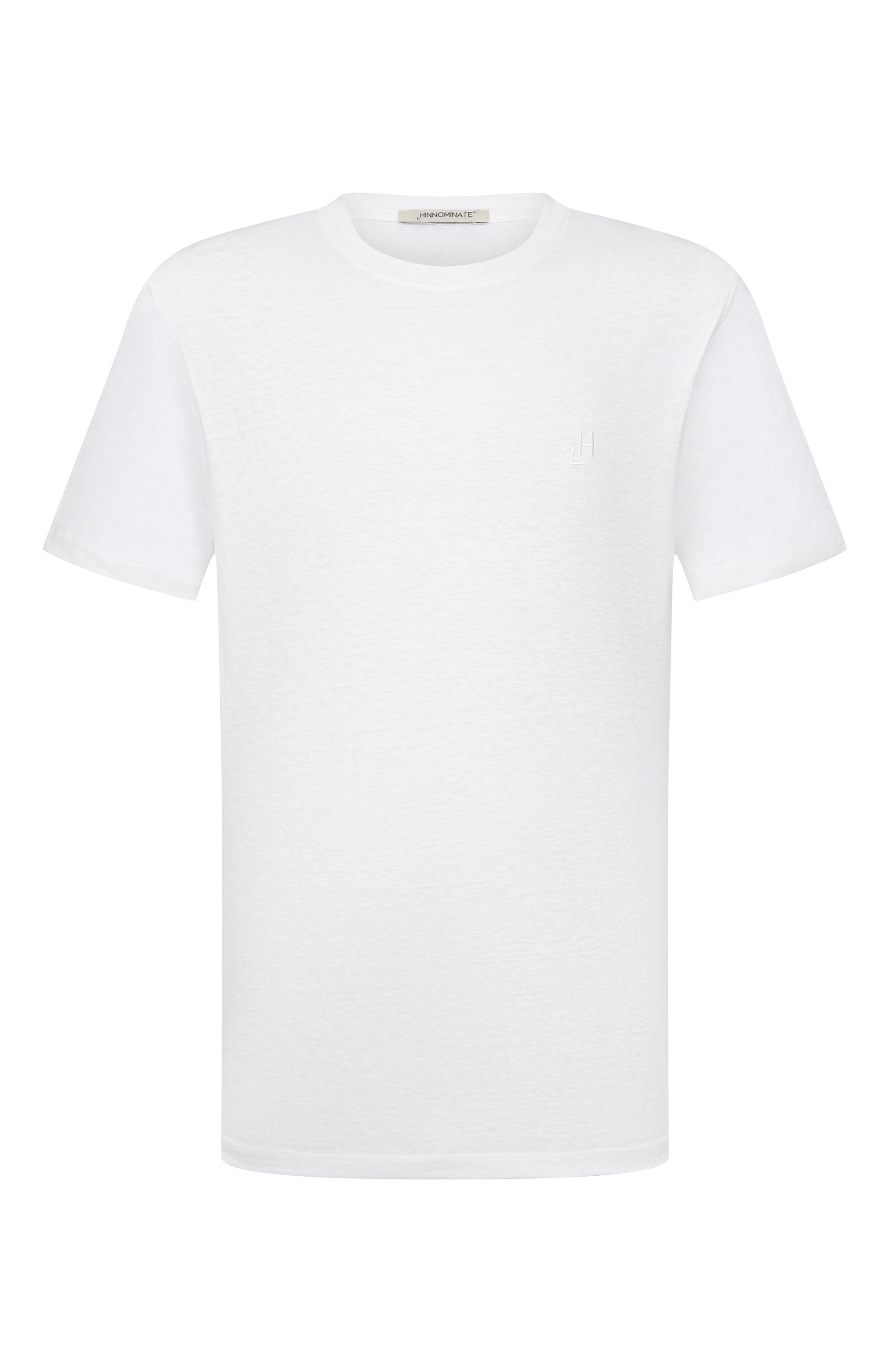 Футболка из хлопка и льна HINNOMINATE, арт. HMABM01505, фото 1