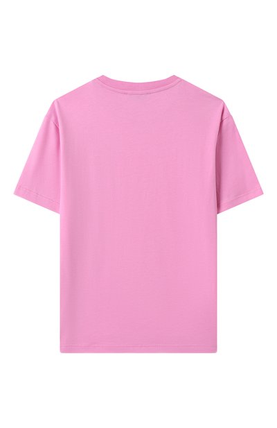 Хлопковая футболка MSGM KIDS, арт. S5MSJUTH063, фото 2