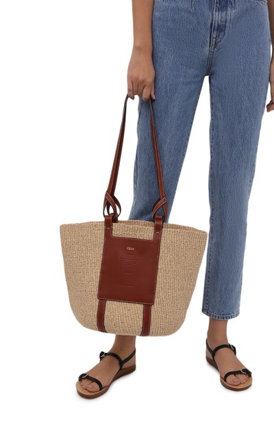 Сумка-тоут woody CHLOÉ, арт. CHC21AS390F11, фото 2