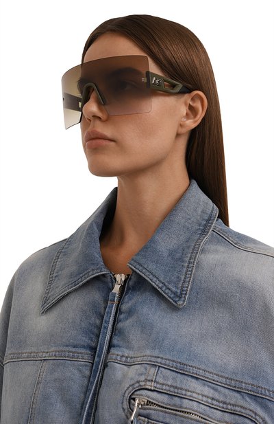 Солнцезащитные очки DSQUARED2 коричневого цвета по цене 28500 руб., арт. D20126 XL7, фото 2 Солнцезащитные очки DSQUARED2, арт. D20126 XL7, фото 2