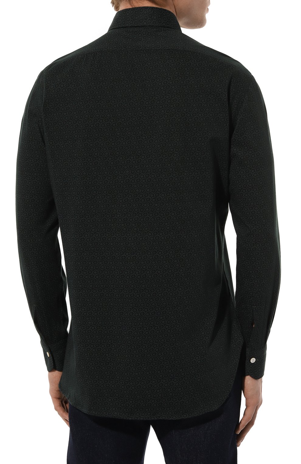 Хлопковая рубашка KITON, арт. UCIH07148, фото 4