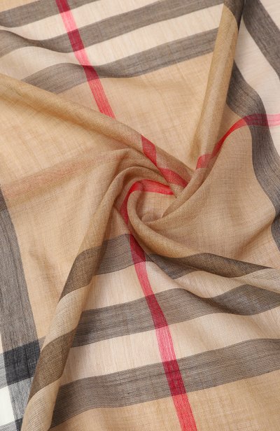 Палантин из шерсти и шелка BURBERRY, арт. 8078779, фото 3