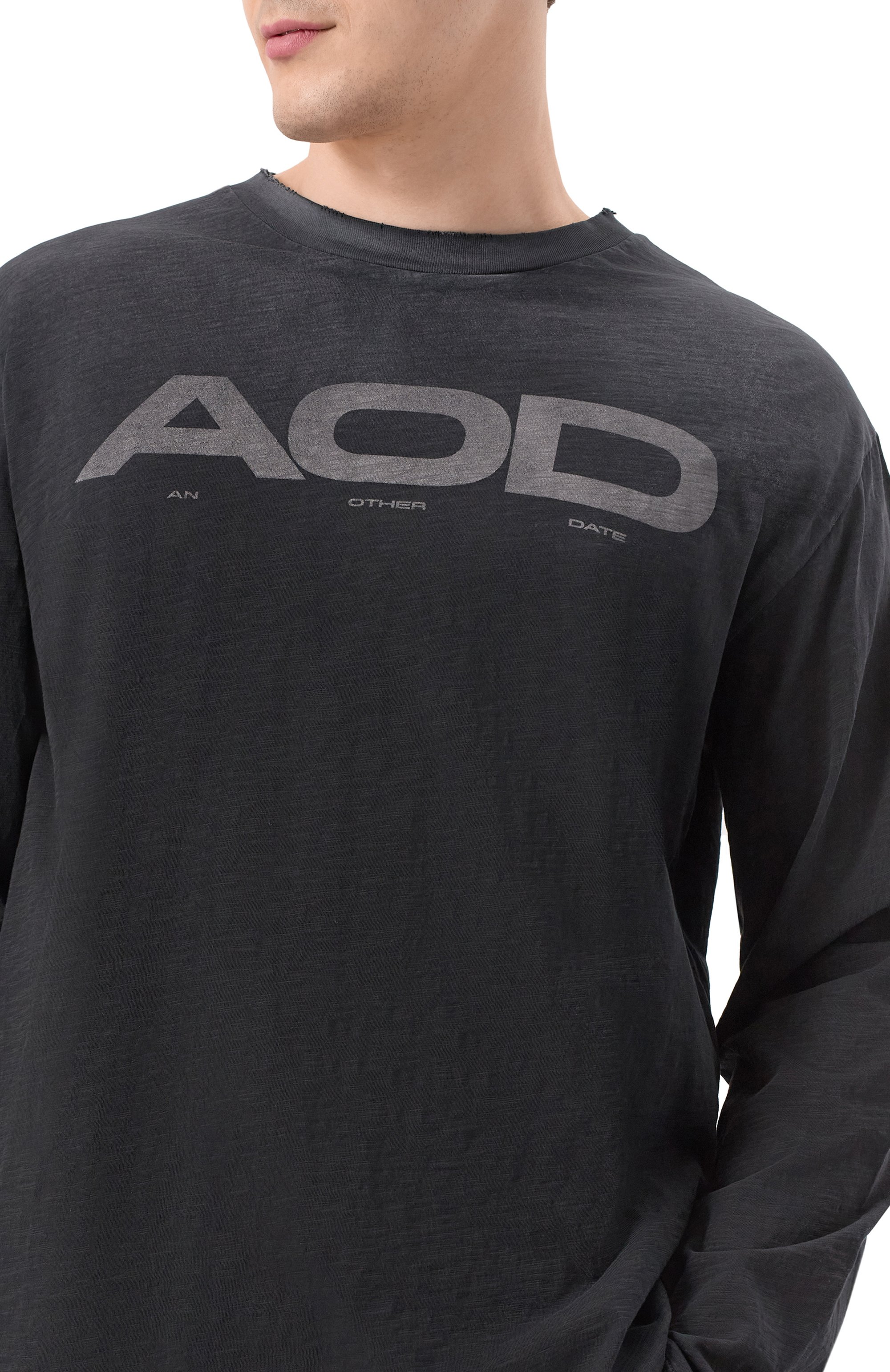 Хлопковый лонгслив AN OTHER DATE, арт. S25MA0DTH191, фото 5