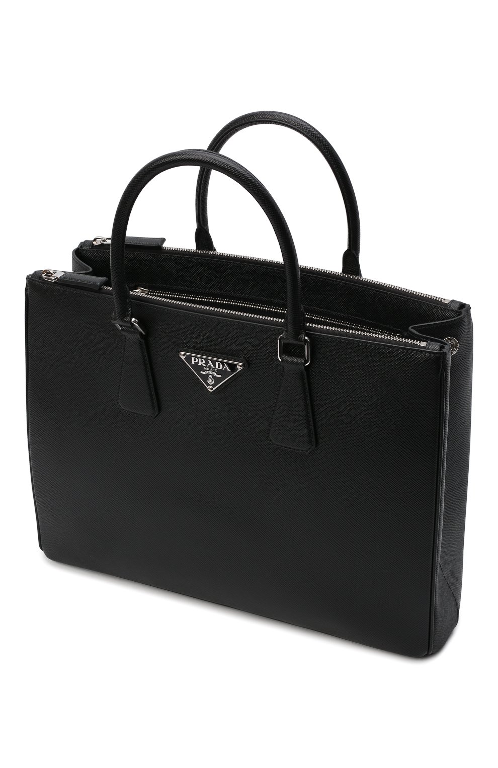 Кожаная сумка-тоут PRADA, арт. 2VG061-2FAD-F0002-OOF, фото 5