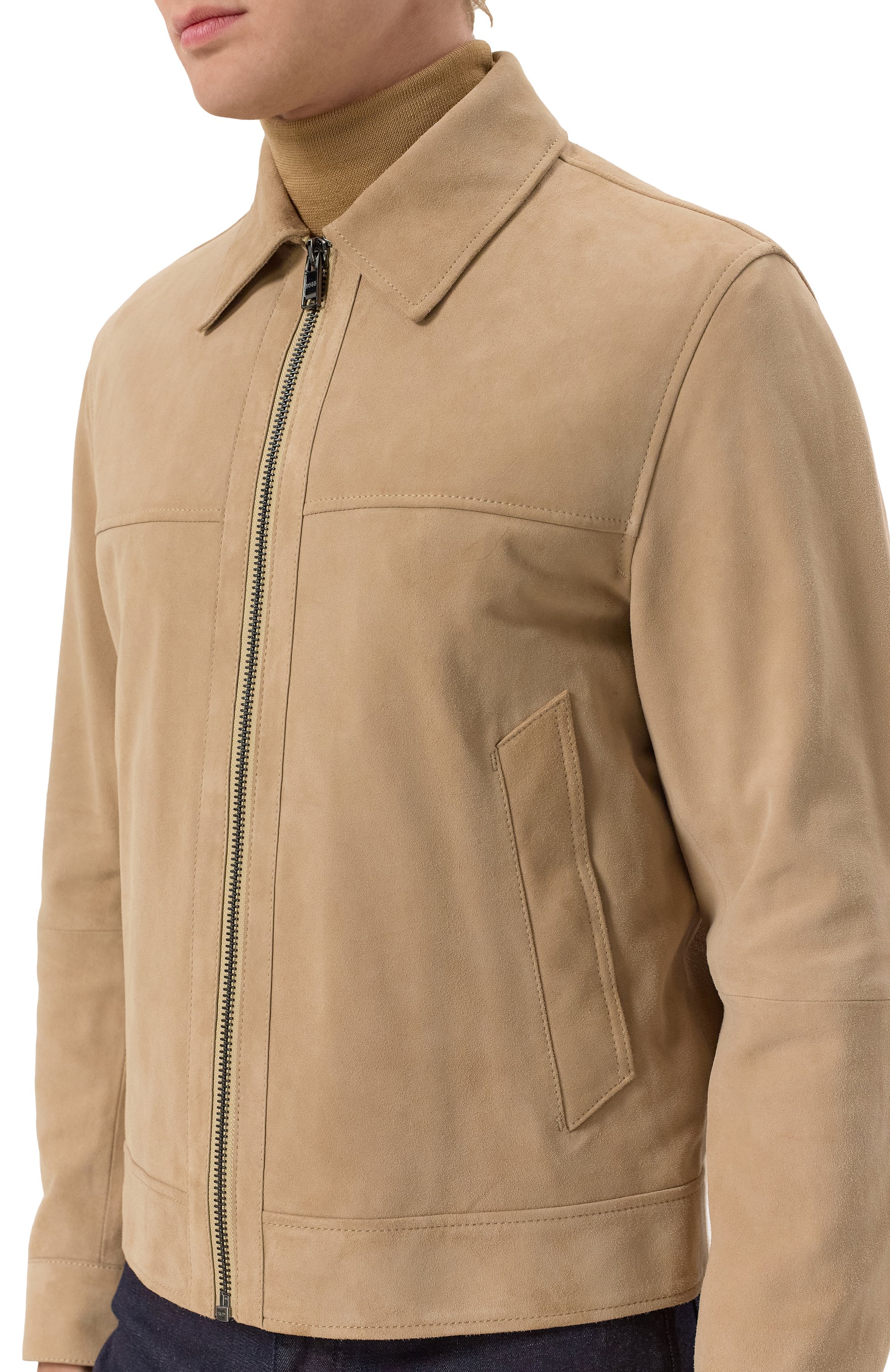 Замшевая куртка BOSS, арт. 50528014, фото 5